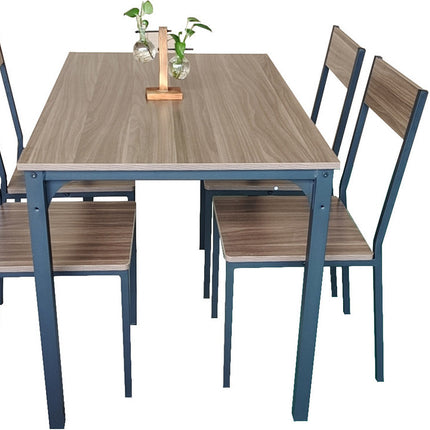 YES4HOMES 5 Piece Kitchen Dining Room Table and Chairs Set Furniture.