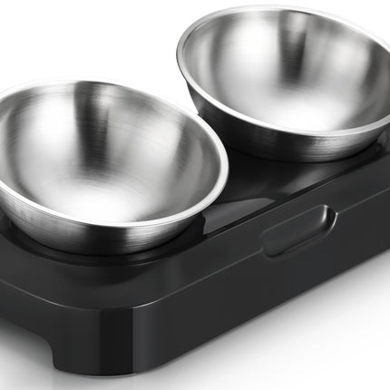 YES4PETS Stainless Steel Pet Bowl Water Bowls Portable Anti Slip Skid Feeder Dog Rabbit Cat.