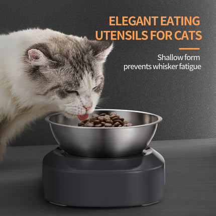 YES4PETS 2xM Stainless Steel Pet Bowl Water Bowls Portable Anti Slip Skid Feeder Dog Rabbit Cat.