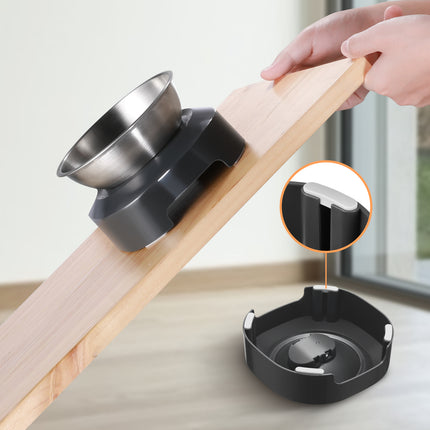 YES4PETS 2xM Stainless Steel Pet Bowl Water Bowls Portable Anti Slip Skid Feeder Dog Rabbit Cat.