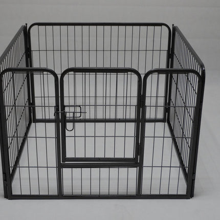 YES4PETS 4 Panels 60 cm Heavy Duty Pet Dog Puppy Cat Rabbit Exercise Playpen Fence Extension.