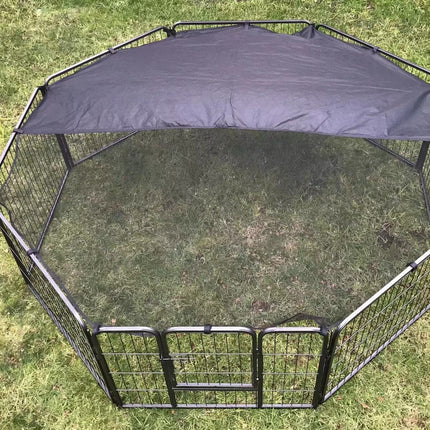YES4PETS 60 cm Heavy Duty Pet Dog Puppy Cat Rabbit Exercise Playpen Fence With Cover.