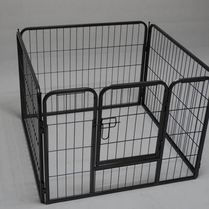 YES4PETS 4 Panel 80 cm Heavy Duty Pet Dog Puppy Cat Rabbit Exercise Playpen Fence Extension.