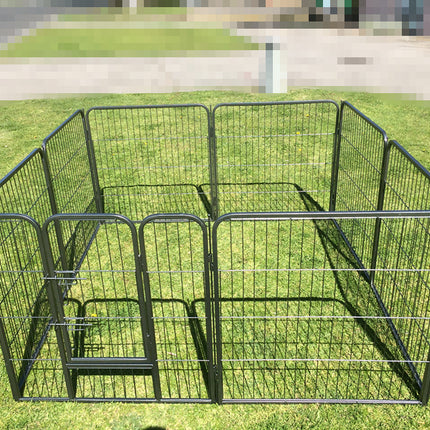 YES4PETS 80 cm Heavy Duty Pet Dog Cat Puppy  Rabbit Exercise Playpen Fence.