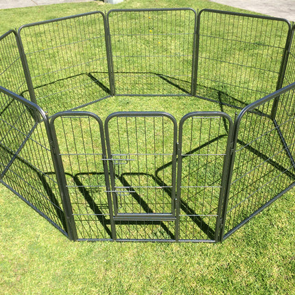 YES4PETS 80 cm Heavy Duty Pet Dog Cat Puppy  Rabbit Exercise Playpen Fence.