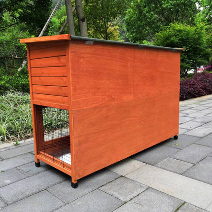 YES4PETS 150 cm XXL Double Storey Rabbit Hutch Guinea Pig Ferret Cage Cat House.