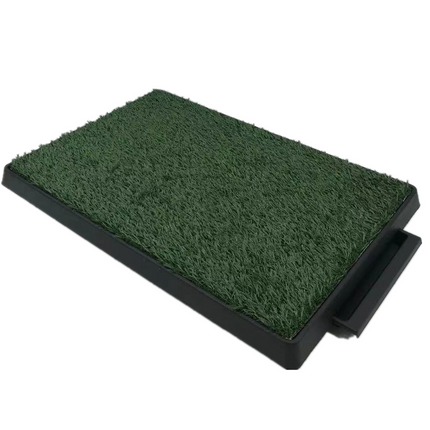 YES4PETS XL Indoor Dog Puppy Toilet Grass Potty Training Mat Loo Pad pad with 1 grass.