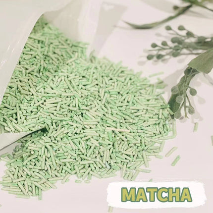YES4PETS Matcha 16KG Biodegradable Flushable Clumping Cat Tofu Eco Litter.