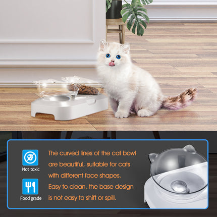 YES4PETS Pet Bowl Water Bowls Portable Anti Slip Skid Feeder Dog Rabbit Cat.