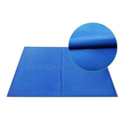 XXL Pet Cool Gel Mat Dog Cat Bed Non-Toxic Cooling Dog Summer Pad 80 x 95 cm.