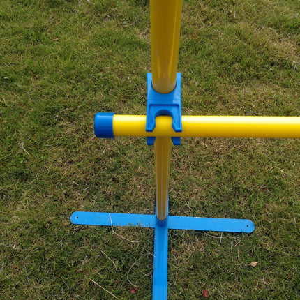 YES4PETS Portable Dog Puppy Training Practice Jump Agility Post.
