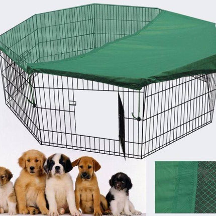 YES4PETS 30' Dog Pet Playpen Exercise Puppy Enclosure Fence with cover.