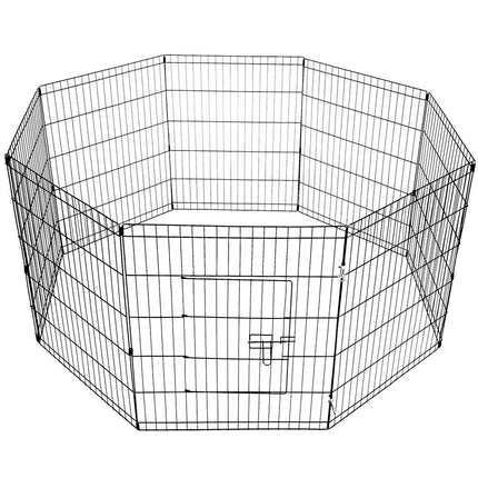 YES4PETS 30' Dog Pet Playpen Exercise Puppy Enclosure Fence with cover.