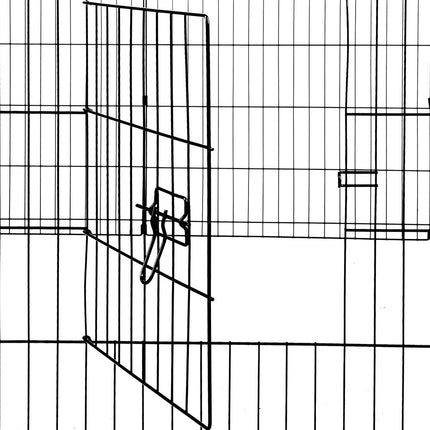 YES4PETS 30' Dog Pet Playpen Exercise Puppy Enclosure Fence with cover.