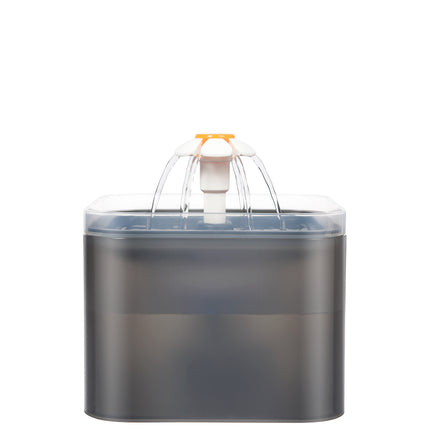 YES4PETS Automatic Electric Pet Water Fountain Dog Cat Water Feeder Bowl Dispenser W LED Black.
