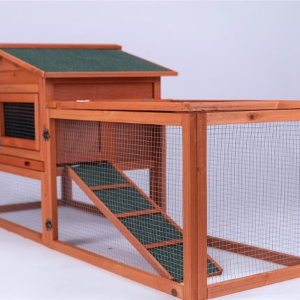YES4PETS Rabbit Hutch Metal Run Wooden Cage Guinea Pig Cage House.