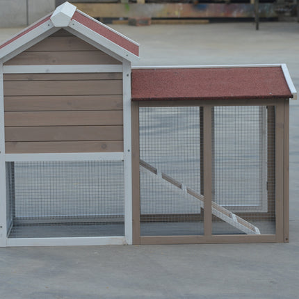 YES4PETS Rabbit Hutch Small  Ferret Guinea Pig Cage Hen Chook Cat Kitten House.