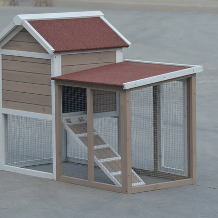 YES4PETS Rabbit Hutch Small  Ferret Guinea Pig Cage Hen Chook Cat Kitten House.