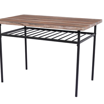 YES4HOMES 5 Piece Kitchen Dining Room Table and Chairs Furniture With Cushion Mat.