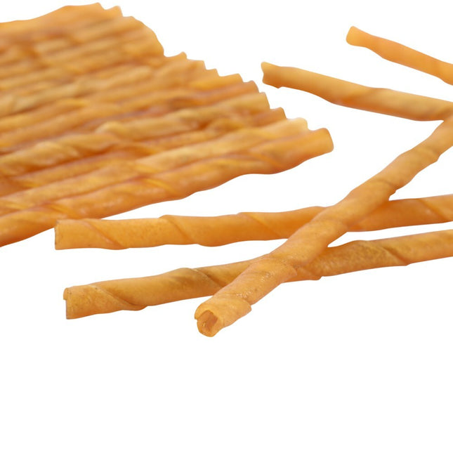 6 x Bags Natural Beef Rawide Bones Stick Chews Long Lasting Dog Treat Adult Puppy Food.