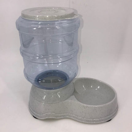 YES4PETS 3.8 L Gravity Pet Dog Cat Guinea Pig Food Feeder Bowl Dispenser.