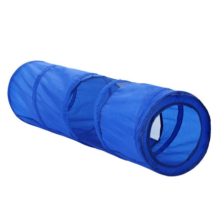 YES4PETS Pet Cat Toys Tunnel Collapsible Tent Training Play Kitten Rabbit Tubes.