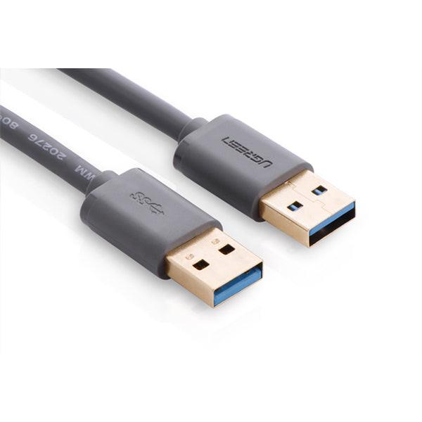 UGREEN USB3.0 A male to A male cable 2M Black (10371).