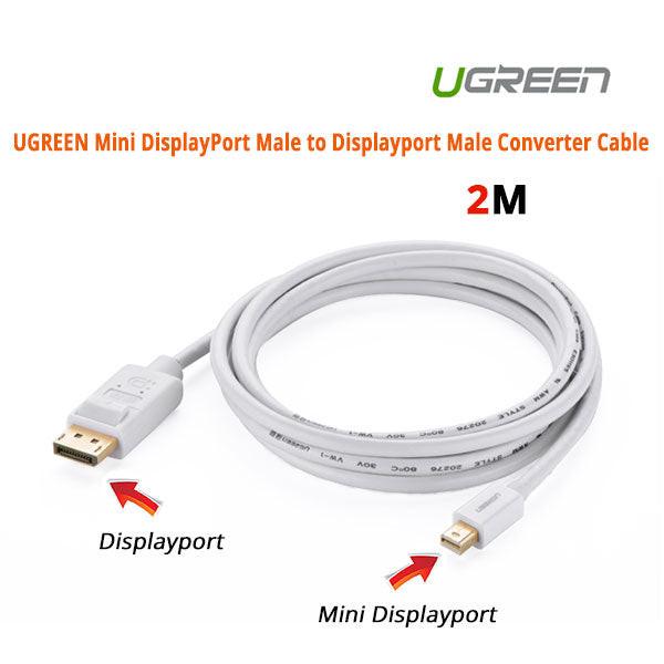 UGREEN Mini DisplayPort Male to Displayport Male Converter Cable (10408).