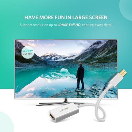 UGREEN 10461 Mini DP to HDMI Adapter Black.