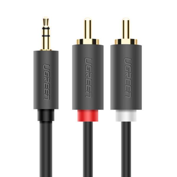 UGREEN 3.5mm male to 2RCA male cable 3M (10512).