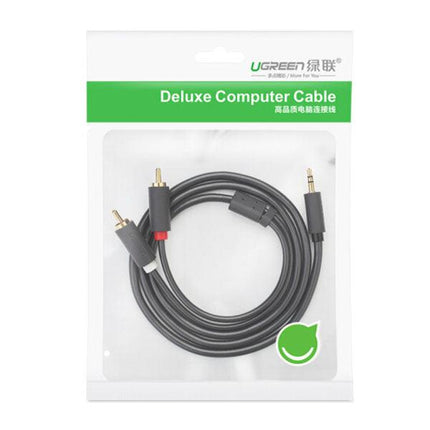 UGREEN 3.5mm male to 2RCA male cable 3M (10512).