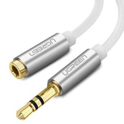 UGREEN 10778 3.5mm Male to 3.5mm Female Extension Cable 5m (White).