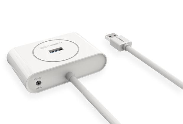 UGREEN USB 3.0 4 Ports Hub White 1M (20283).