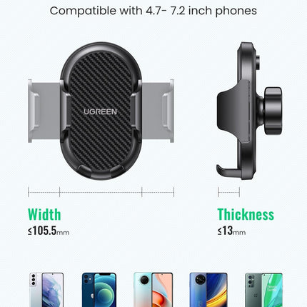 UGREEN 20473 Waterfall-Shaped Suction Cup Phone Mount.