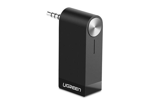 UGREEN Wireless Bluetooth 4.1 Music Audio Receiver Adapter with Mic & Batery - black (30348).