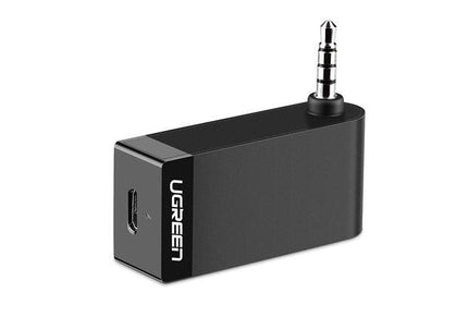 UGREEN Wireless Bluetooth 4.1 Music Audio Receiver Adapter with Mic & Batery - black (30348).