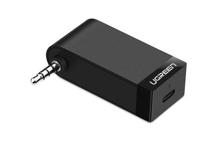 UGREEN Wireless Bluetooth 4.1 Music Audio Receiver Adapter with Mic & Batery - black (30348).