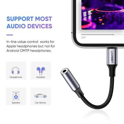 UGREEN iPhone to 3.5 Female Adaptor 30756.