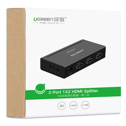 UGREEN 1 x 2 HDMI Amplifier Splitter - Black (40201).