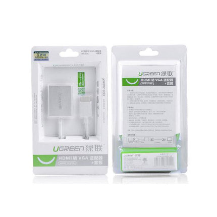 UGREEN HDMI to VGA & 3.5MM Audio / Mirco USB converter (40212).