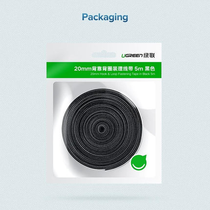 UGREEN 40354 Cable Organizer 2m (Black).