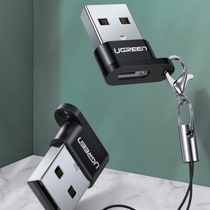 UGREEN 50568 USB-C 3.1 Female to USB-A 2.0 Male Adapter.
