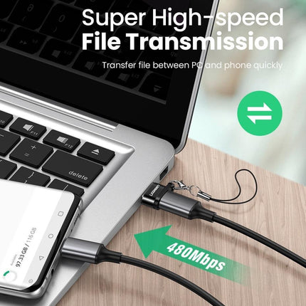UGREEN 50568 USB-C 3.1 Female to USB-A 2.0 Male Adapter.