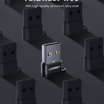 UGREEN 50568 USB-C 3.1 Female to USB-A 2.0 Male Adapter.