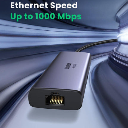 UGREEN 60515 USB-C to HDMI/Ethernet Adapter with Card Reader.