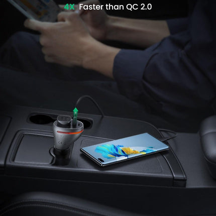 UGREEN 60712 84W Dual Port Car Charger (Space Grey).