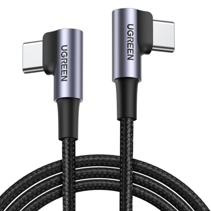UGREEN 70529 60W Angle USB C to C Cable 1M.