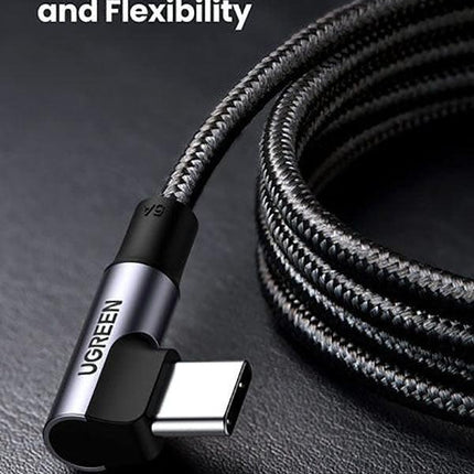 UGREEN 70643 USB-C to Angle USB-C Cable 1M.