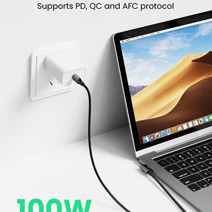 UGREEN 70645 USB-C to Angle USB-C Cable 2M.