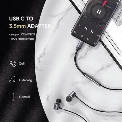 UGREEN 80154 USB-C to 3.5mm Headphone Adapter.